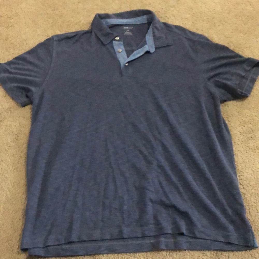 Dark blue polo extra-large T-shirt